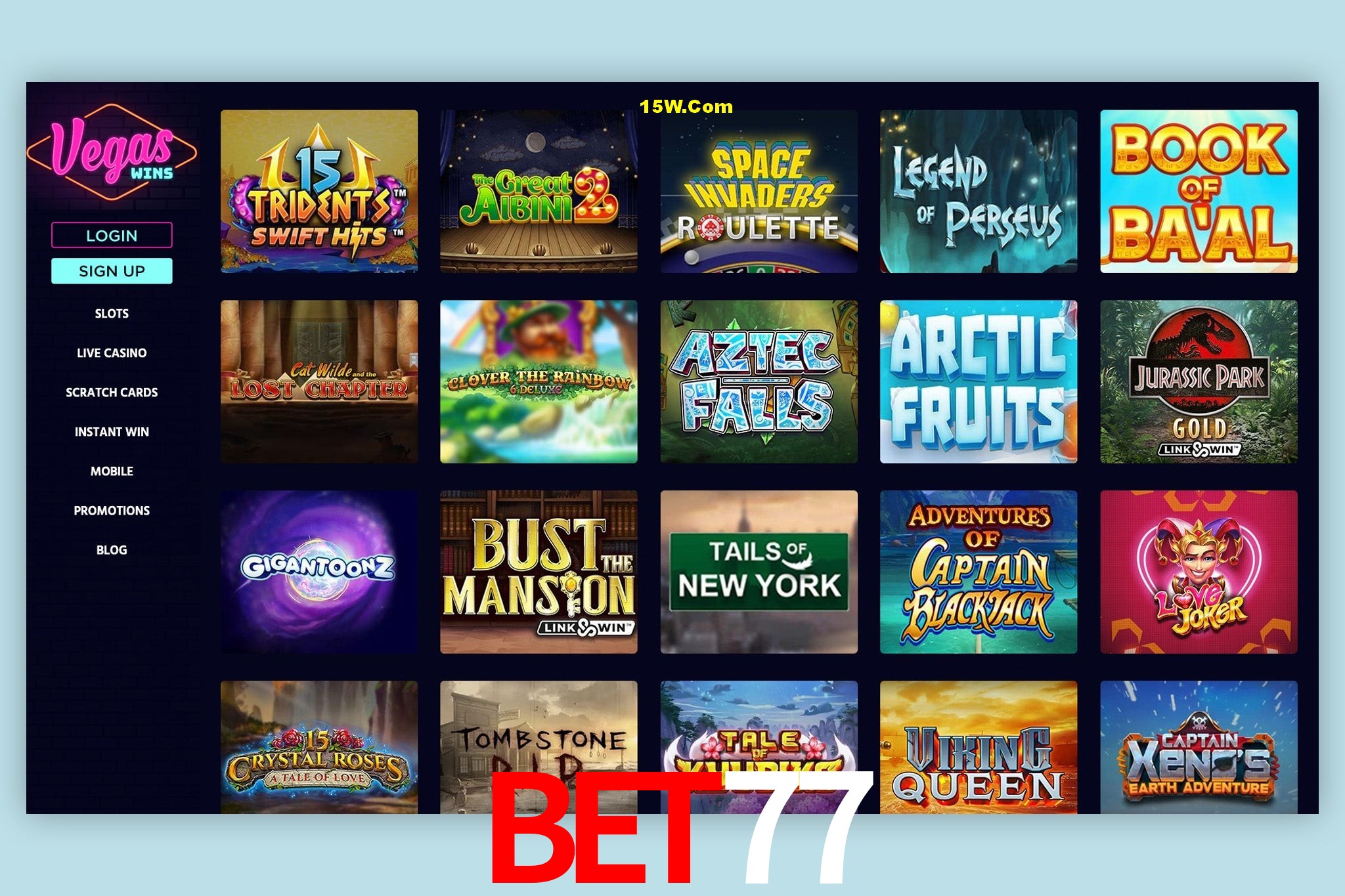 Casino Ao Vivo Bet77